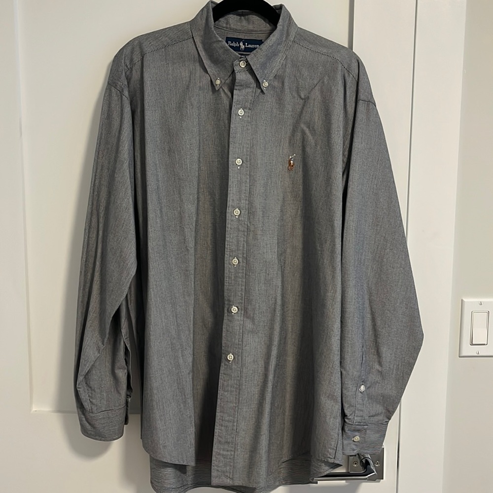 Ralph Lauren Men’s Button-up Shirt -L